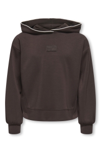 ONLY KOGADA LS DETAILED HOOD SWT coffee bean/label/coffee bean