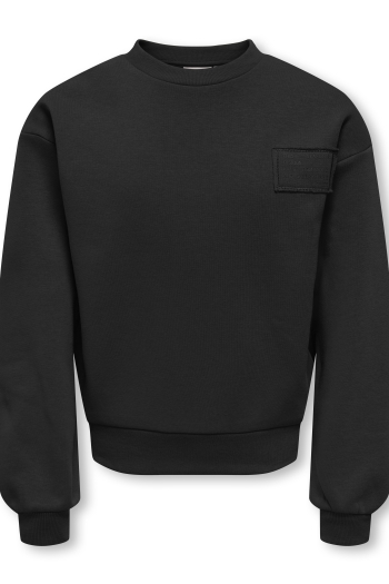 ONLY KOGANNIE LS O-NECK RUFFLE SWT