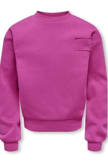 ONLY KOGANNIE LS O-NECK RUFFLE SWT