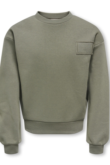 ONLY KOGANNIE LS O-NECK RUFFLE SWT