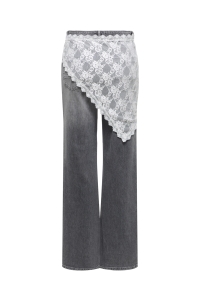 ONLY ONLSOF LACE SCARF WVN EX cloud dancer