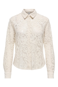 ONLY ONLBIRUN L/S LACE SHIRT WVN birch
