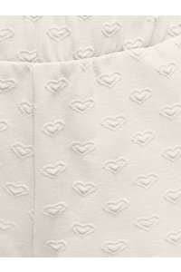 ONLY KOGSIMONE WIDE HEART SHORTS SWT tofu/heart