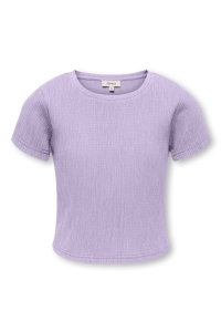 ONLY KOGKAYLIE STRUC S/S TOP PNT lilac breeze