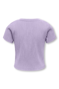 ONLY KOGKAYLIE STRUC S/S TOP PNT lilac breeze