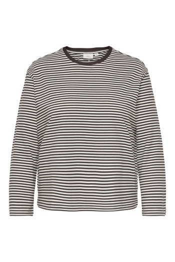 Carmakoma CARFREJA STRIPE L/S WIDE SLEEVE JRS