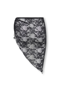 ONLY KOGRINA LACE SKIRT SCARF JRS black/triangle