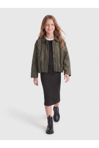 ONLY KOGNIA FAUX SUEDE BAT JACKET OTW thyme
