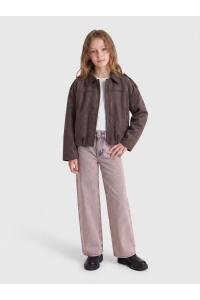 ONLY KOGNIA FAUX SUEDE BAT JACKET OTW chocolate torte