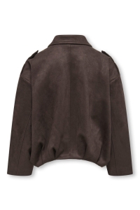 ONLY KOGNIA FAUX SUEDE BAT JACKET OTW chocolate torte
