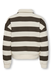 ONLY KOGSWEAT LS POLO SWT GRL bracken/tofu