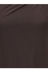 Carmakoma -CARSARA L/S MESH TOP JRS chocolate torte