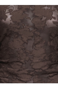 ONLY ONLNADIA L/S RUCHING TOP JRS coffee bean
