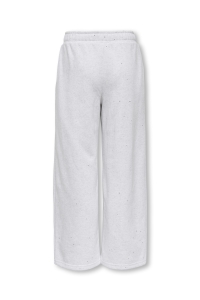 ONLY KOGOLIVIA GLITTER PANTS SWT light grey melange/silver glitte
