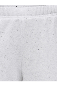 ONLY KOGOLIVIA GLITTER PANTS SWT light grey melange/silver glitte