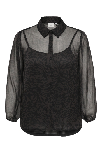 Carmakoma CARSTAR PENINNA L/S SHIRT AOP BF Maatje meer