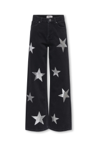 ONLY KOGCOBAIN REG STAR WIDE DNM AKM washed black/stars