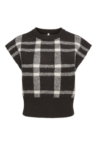 ONLY ONLCARLA SL JQ O-NECK KNT coffee bean/birch