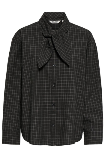 ONLY ONLMAYA CHECK BOW SHIRT WVN EX