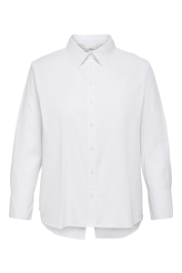 Carmakoma CAROREGON ALVA L/S BOW SHIRT WVN bright white/string bows (back)