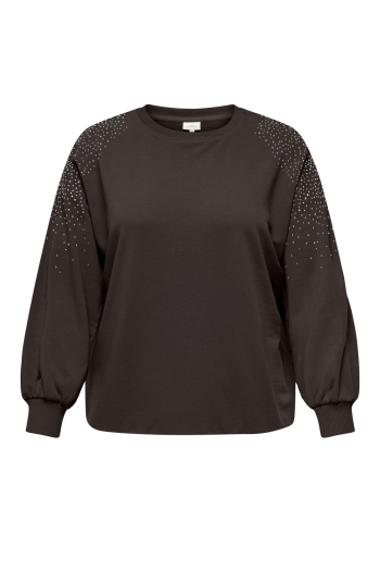 Carmakoma CARVIOLETTA L/S DETAIL SLIT SWT JRS Maatje meer