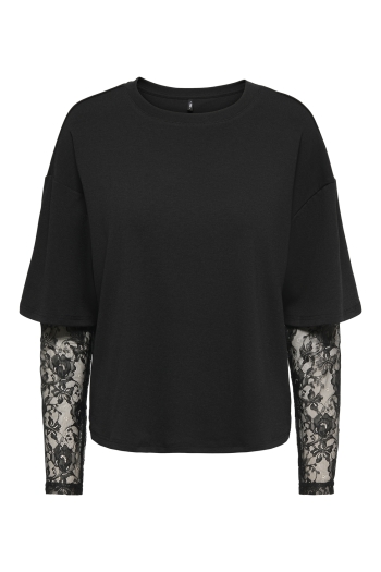 ONLY ONLTAHLIA L/S LACE TOP PR JRS