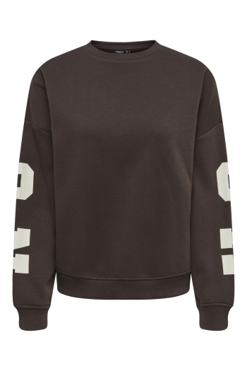 Carmakoma CARSWEAT L/S BACK/SLEEVE PRINT SWT