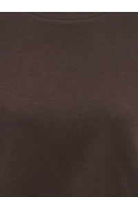 Carmakoma CARSWEAT L/S BACK/SLEEVE PRINT SWT coffee bean/birch houston print