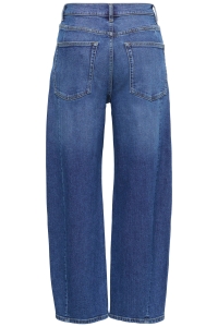 ONLY ONLJESSICA HW BARREL ANK DNM AZG622: medium blue denim