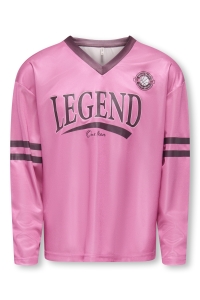 ONLY KOGLULU L/S V-NECK SPORTY TOP CS JR: fiji flower/legend/fig