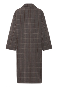 ICHI IHEMMALU JA:Outerwear cocoa brown check