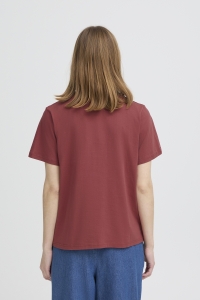 ICHI IHPALMER LOOSE SS:T-Shirts cowhide