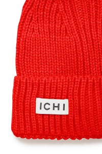 ICHI IAEMMA HOOD fiery red