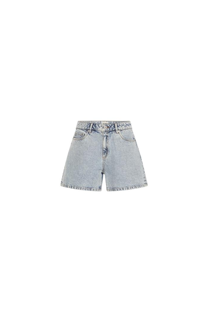 ICHI IHAVENY SHO:Shorts light blue bleached