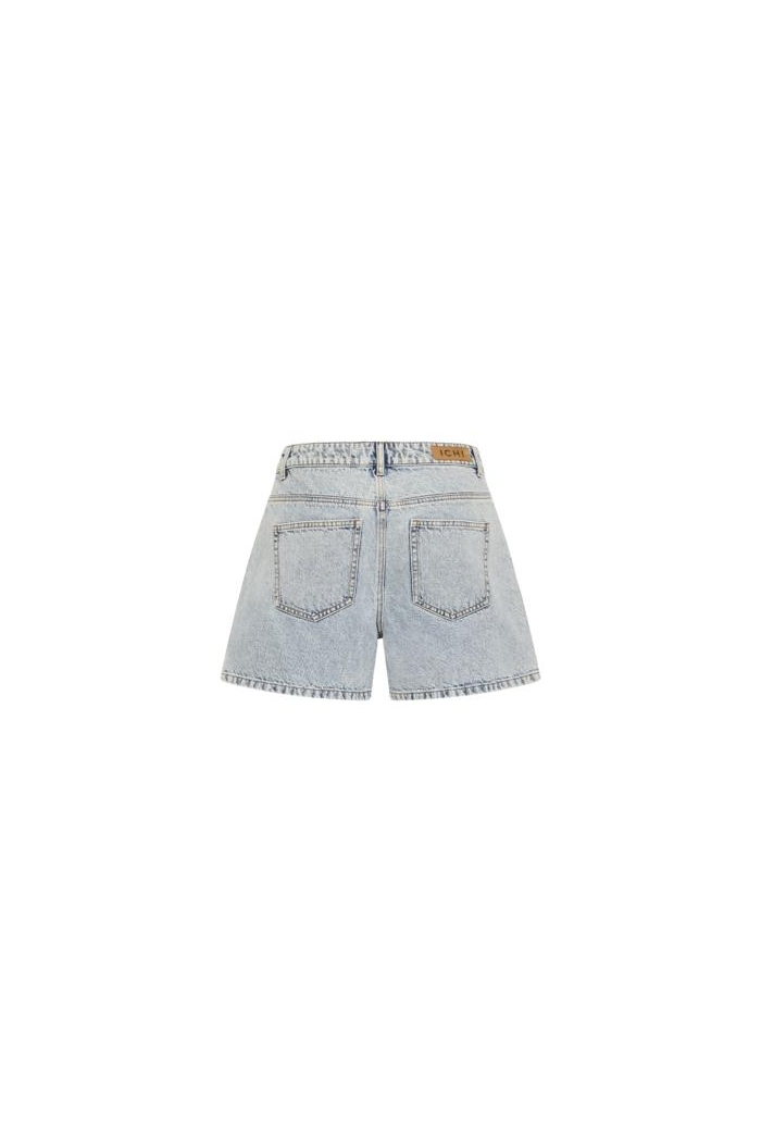 ICHI IHAVENY SHO:Shorts light blue bleached
