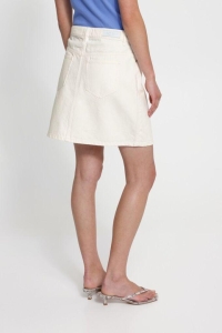 ICHI IHAVENY SK:Skirts denim blanc de blanc 114800