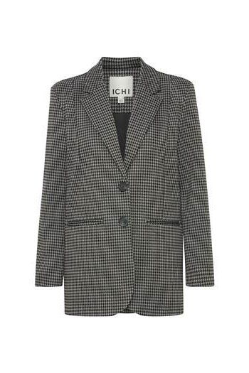 ICHI IHKATE HOUNDSTOOTH OVERSIZE BL2:Jack