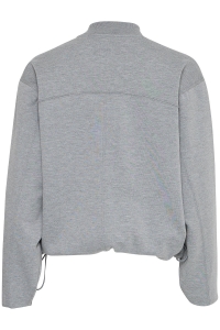 ICHI IHKATE NEO JA:Jackets light grey melange