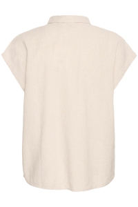 ICHI IHLINNO SH3:Shirts/Blouse natural ecru