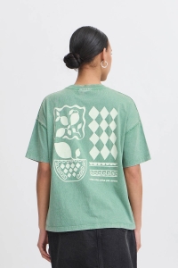 ICHI IHNABINO SS4:T-Shirts pine green