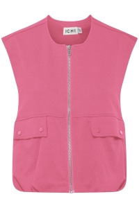 ICHI IXKATE WAISTCOAT:Jackets azalea pink