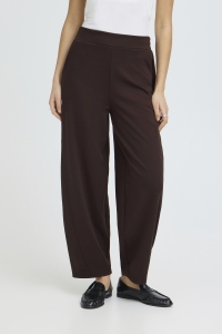 ICHI IHKATE BARREL PA:Pants chocolate torte