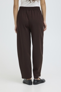 ICHI IHKATE BARREL PA:Pants chocolate torte