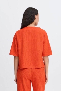 ICHI IHOBIA SS:T-Shirts obia jacquard