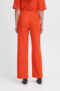 ICHI IHOBIA PA:Pants obia jacquard