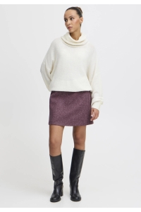 ICHI IHKAMARA SS:Knit cloud dancer