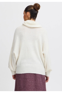 ICHI IHKAMARA SS:Knit cloud dancer