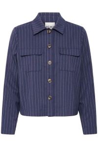 ICHI IHLANOLA SH:Shirts/Blouse patriot blue