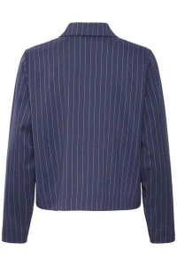 ICHI IHLANOLA SH:Shirts/Blouse patriot blue