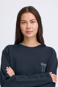 ICHI IHMARROT SW2:Sweatshirt total eclipse